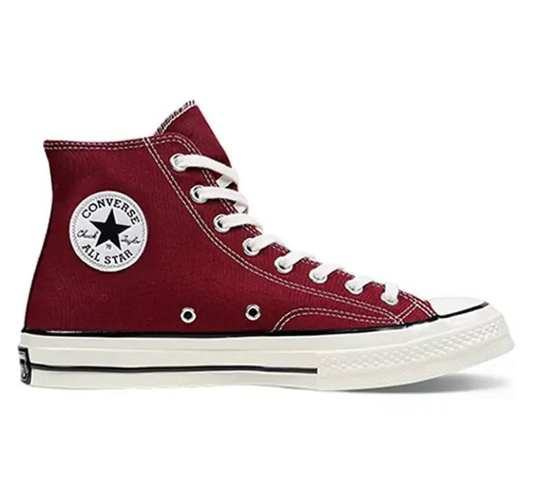 Converse Dark Burgundy Canvas Chuck 70 HI Shoes