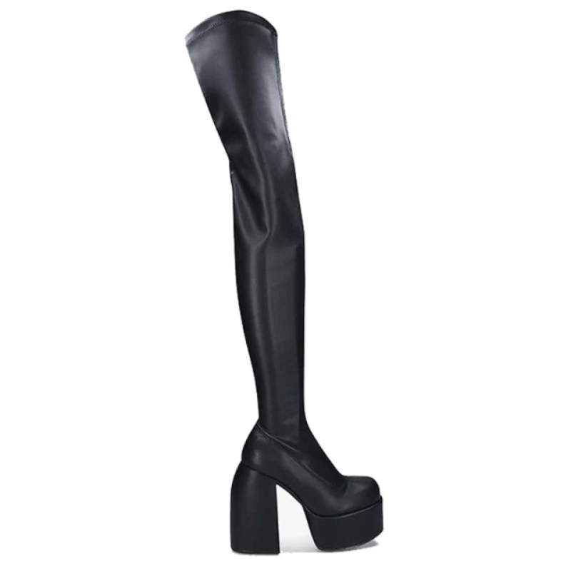 boots black long