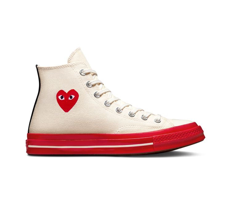 Comme des Garçons PLAY Converse Chuck 70 Red