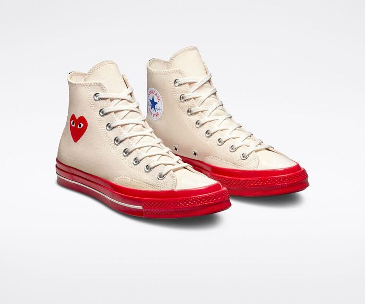 Comme des Garçons PLAY Converse Chuck 70 Red