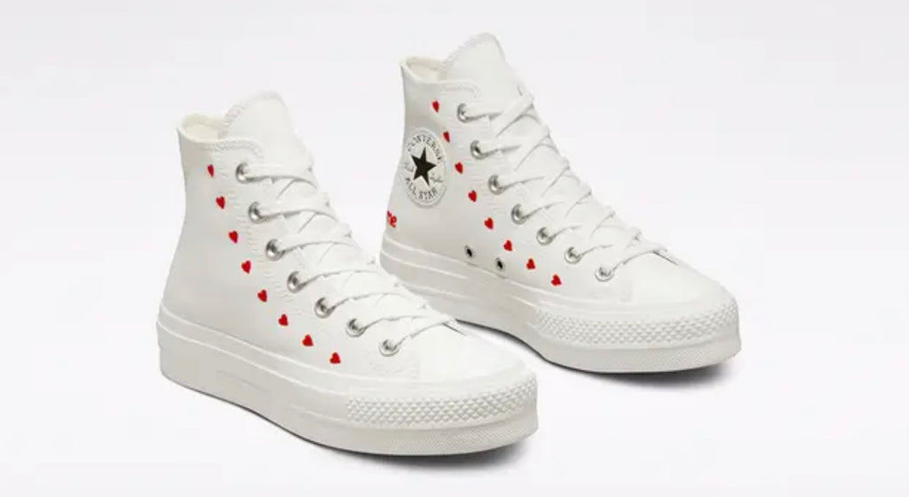 Converse Women's Chuck Taylor All Star Crafted With Love Lift Hi F