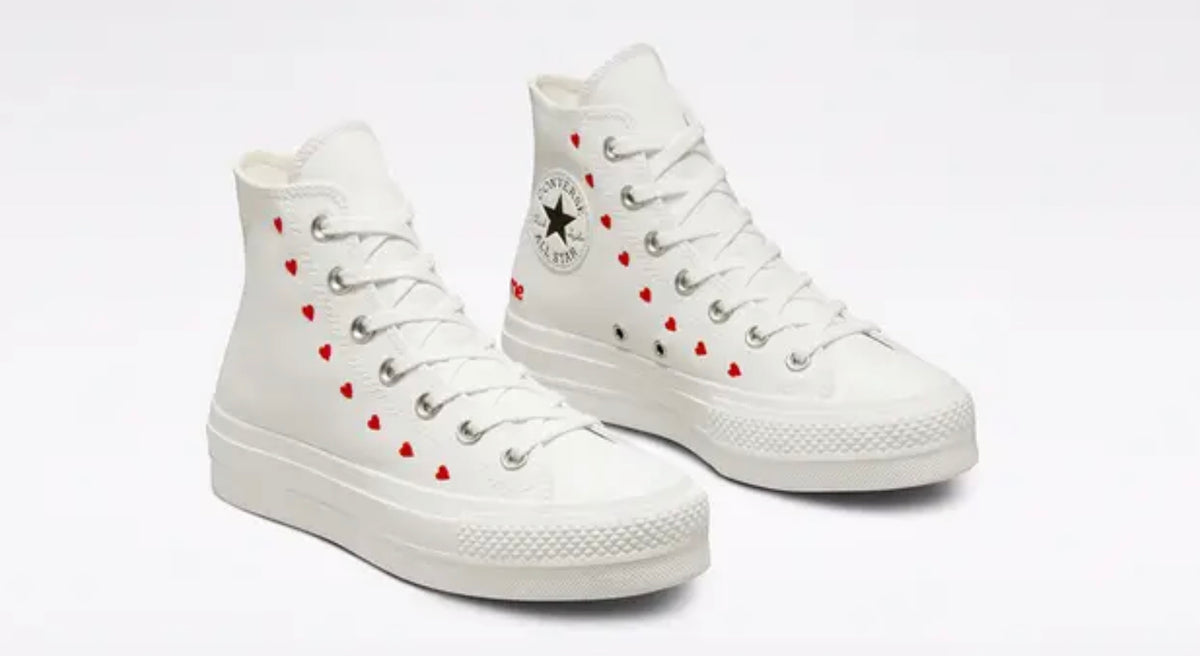 Converse Women's Chuck Taylor All Star Crafted With Love Lift Hi F